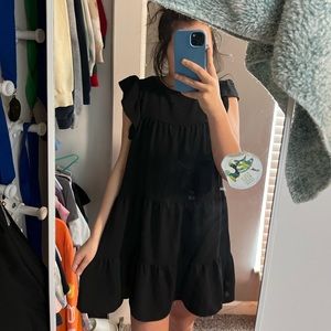 alter’d state small simple black church dress